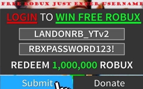 free robux no verification only username